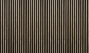 חיפוי קיר WP05 – עיצוב עץ כהה עם פסים דקים ומרווחים מודגשים