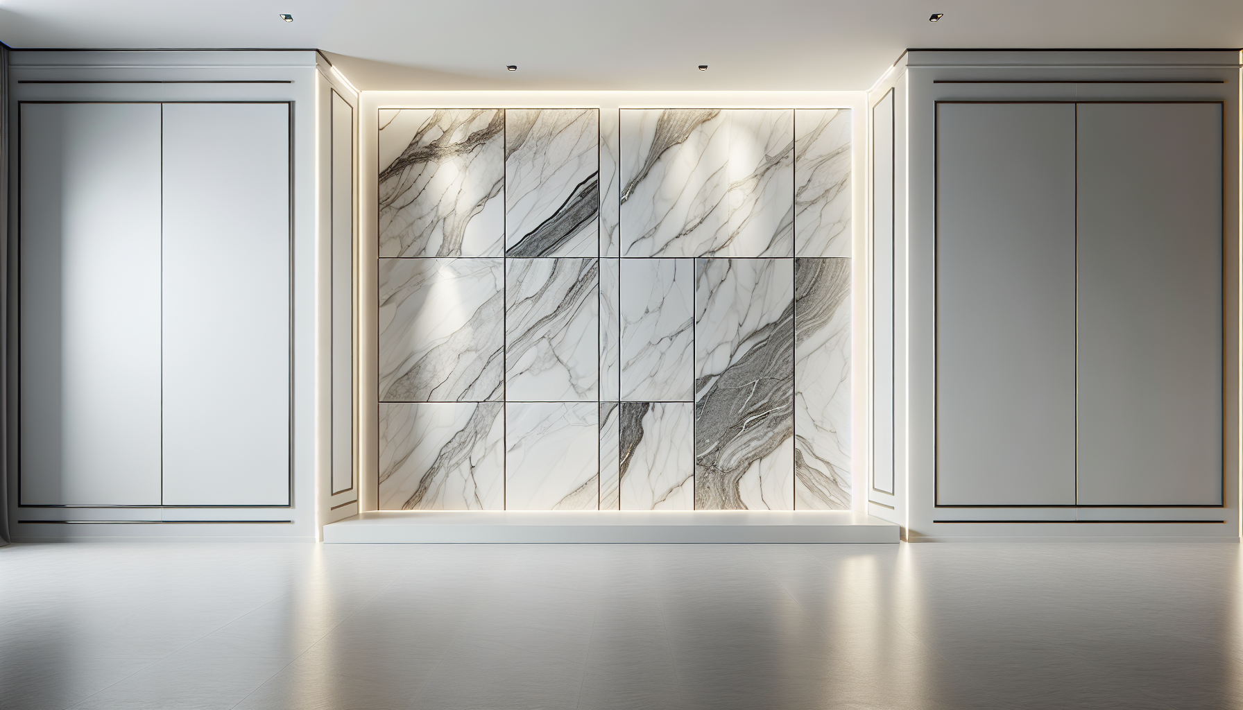 חיפוי קיר דמוי שיש פולימרי